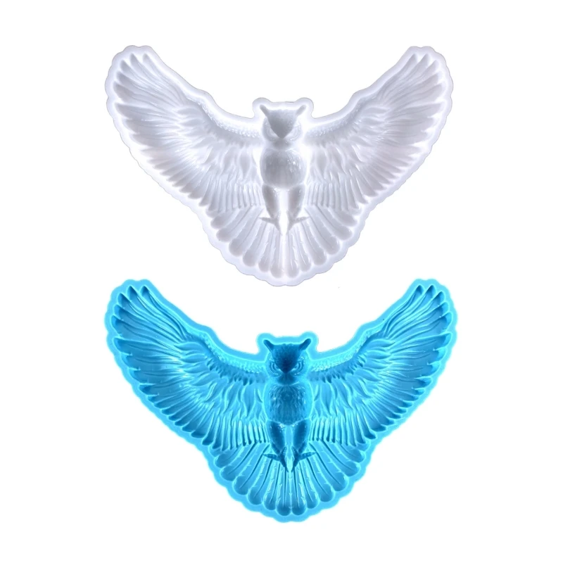 

3D Сова животное силиконовая форма большая форма для эпоксидной смолы DIY литье из смолы для настенных дверных шкафов подарки