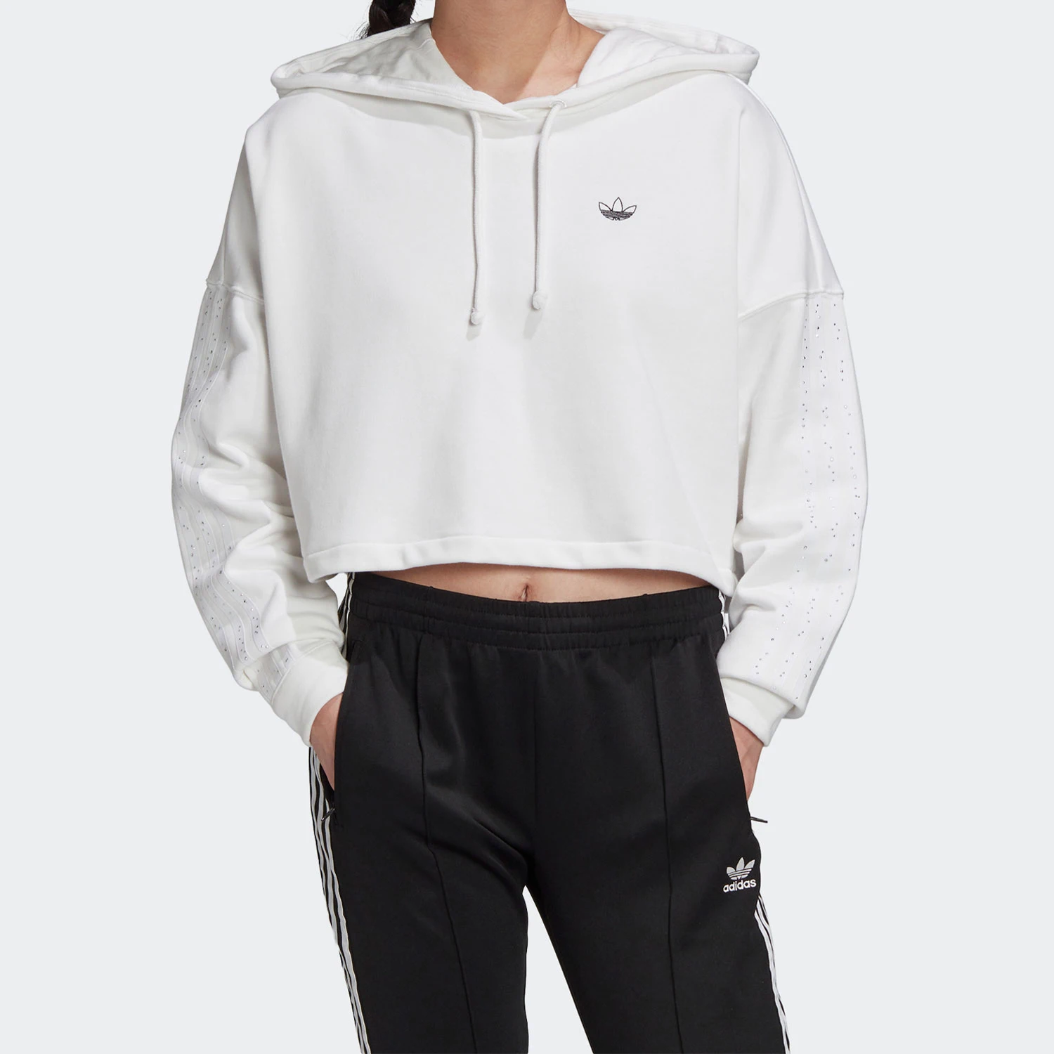 

Официальный женский дышащий пуловер с капюшоном Adidas Authentic Originals GC6791