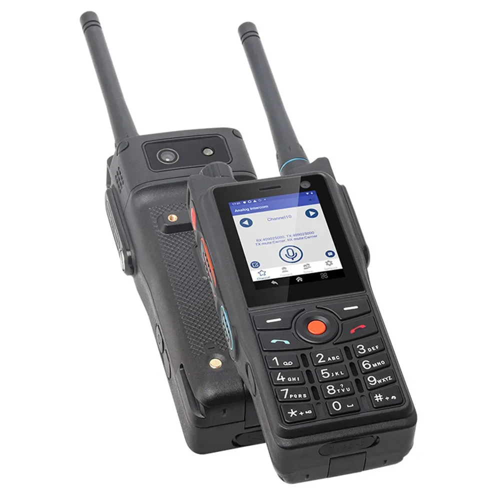 IP68 P6 3GB + 32GB Android 9,0 Poc Radio de red + DMR UHF 4W DMR Radio de modo Dual Digital/Analógica funciona con Zello, PTT Real