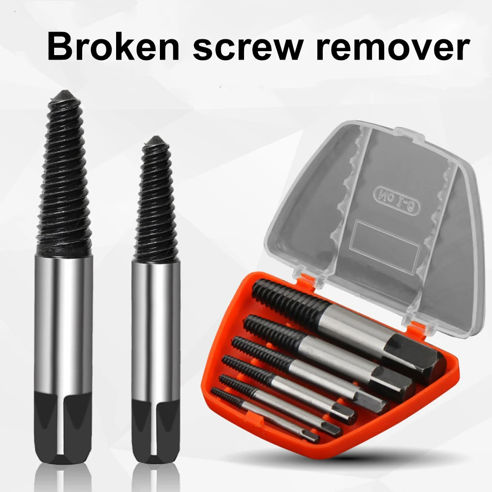 

Tool Set Broken Screw Remover Thread Remover Thread And Thread Removal Screw Reverse Thread And Thread Tool Set