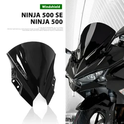 2024 2025 2026 Motorcycle Windscreen Windshield Double Bubble For KAWASAKI Ninja 500 SE Ninja500 NINJA 500 NINJA500 SE