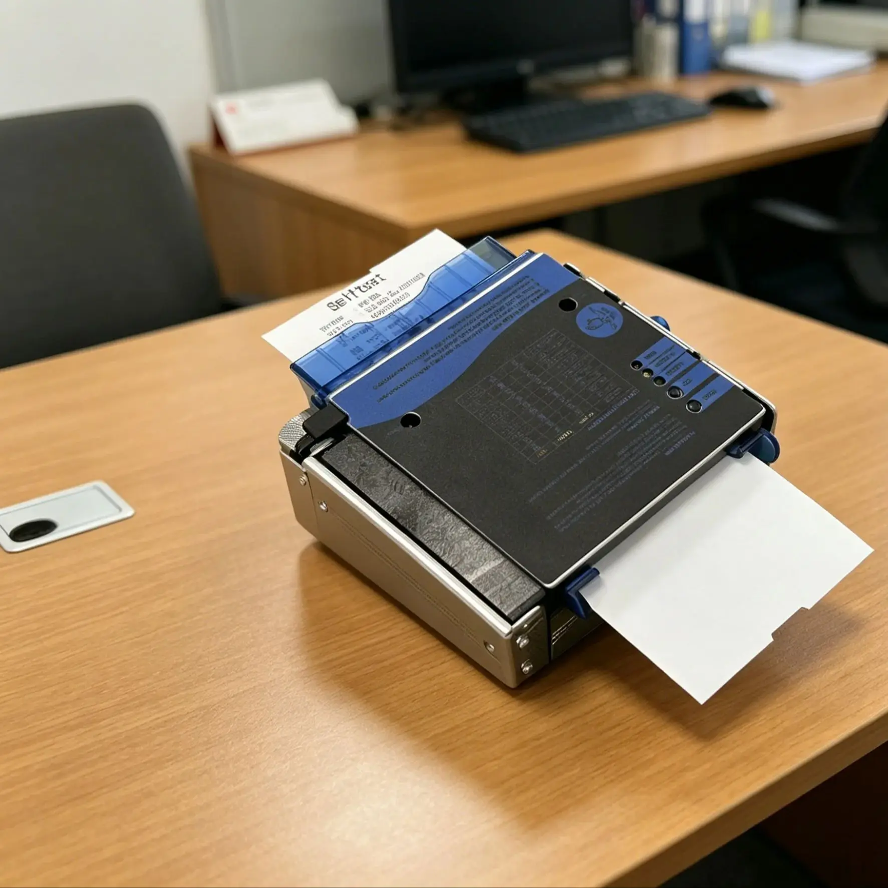 

Термопринтер HS-80D — широко используется для печати на толстой бумаге, авиабилетах, посадочных талонах, лотерейных билетах и билетах в кино.