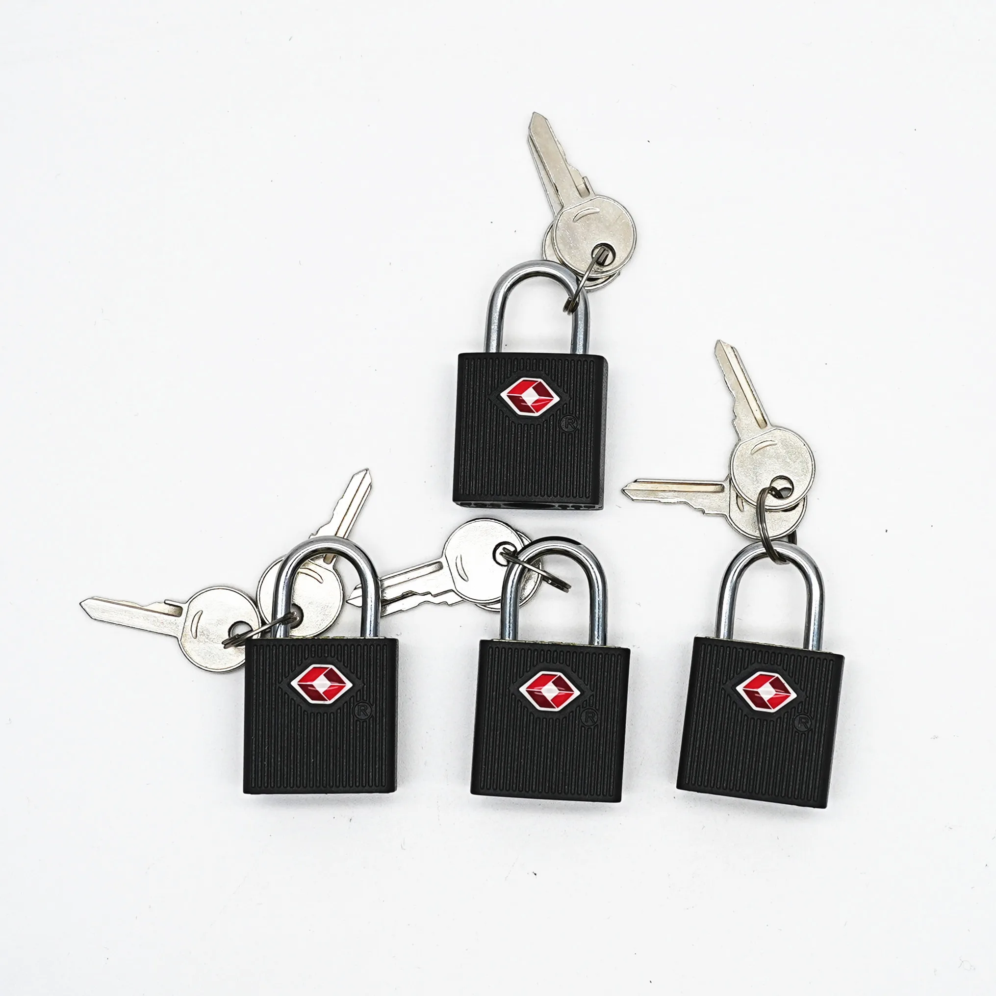 Tsa Locks for Luggage with Keys, Tsa Approved Travel Luggage Locks, Small Padlock with Key, Keyed Alike Mini Padlock