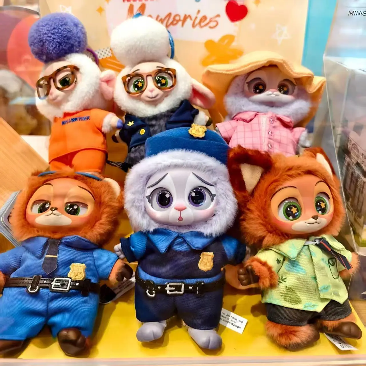 

Сумасшедшая кукла Zootopia, модная игровая серия, слепая коробка, милая кукла, Джудит, Ник, ключ, подвеска, сумка, кулон, детский праздничный подарок