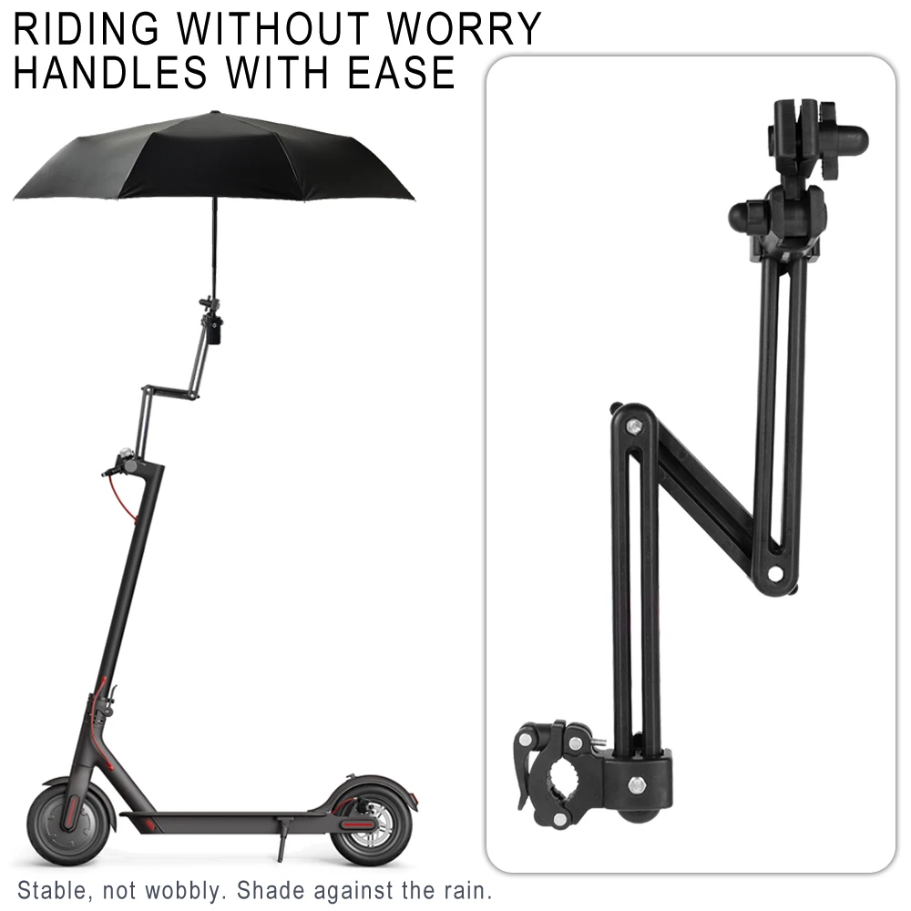 Multiused Umbrella Stand Portable Umbrella Bracket Stretch Parasol Holder for Ninebot Max G30 Electric Scooter For Xiaomi M365