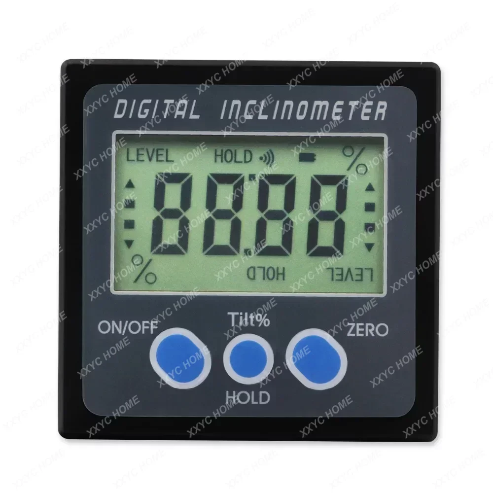 Electronic Protractor PRO 360 Digital Angle Level Angle Meter Angle Bevel Magnets Base Digital Plastic Inclinometer