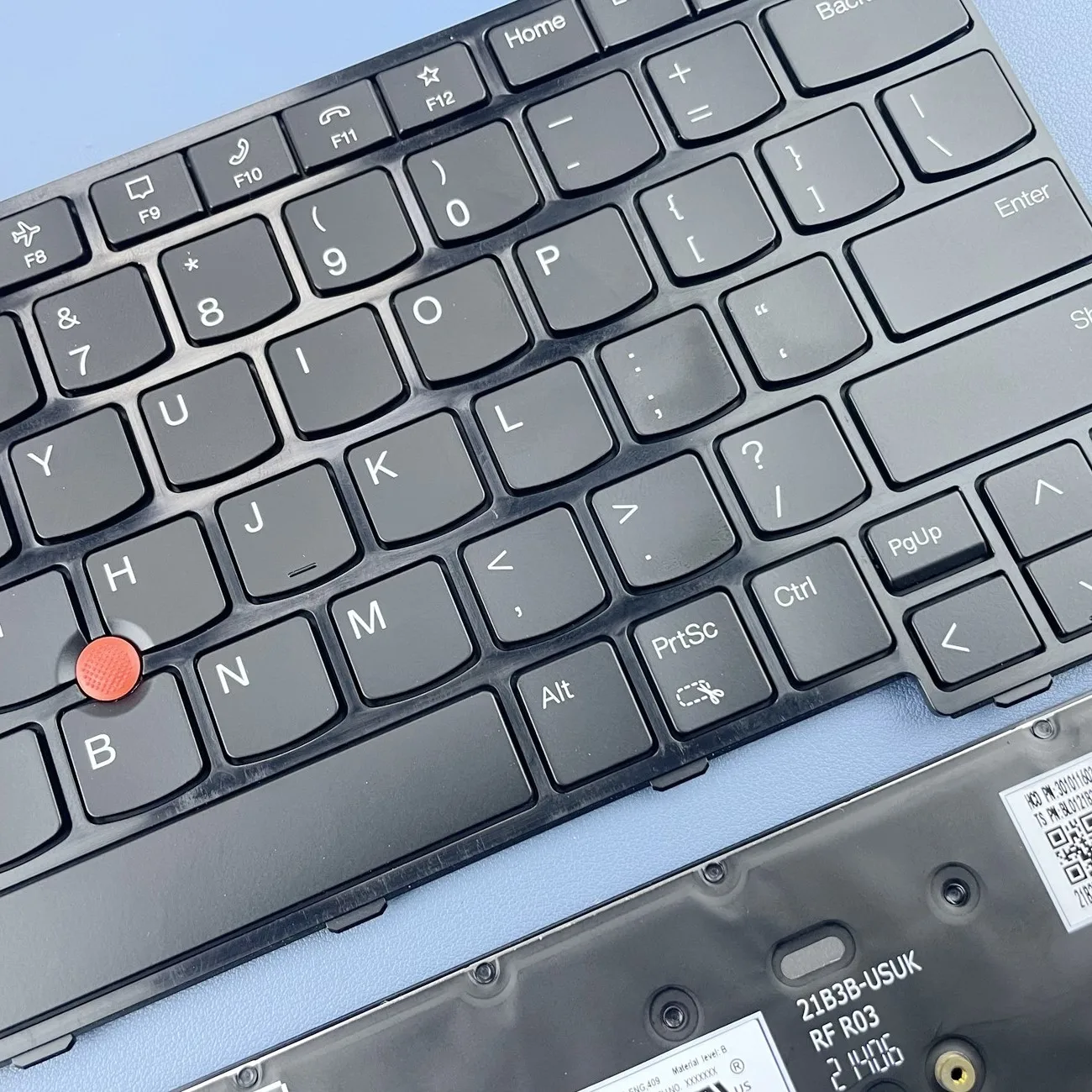 لوحة مفاتيح الكمبيوتر المحمول باللون الأسود والخلفي الأمريكي لأجهزة Lenovo Thinkpad L14/T14 Gen 3/P14s Gen 3/SN21D67822 (2022) /CS22FBL-84 #5