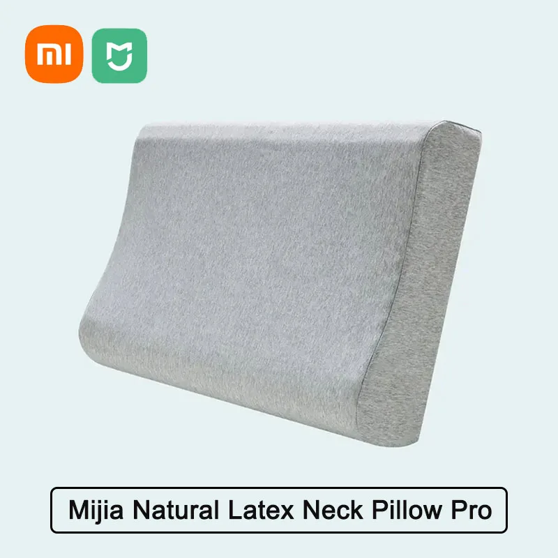 

Xiaomi Mijia Natural Latex Neck Pillow Pro Circulation Ventilation Pillow Pillowcase Removable Washable Antibacterial Pillows