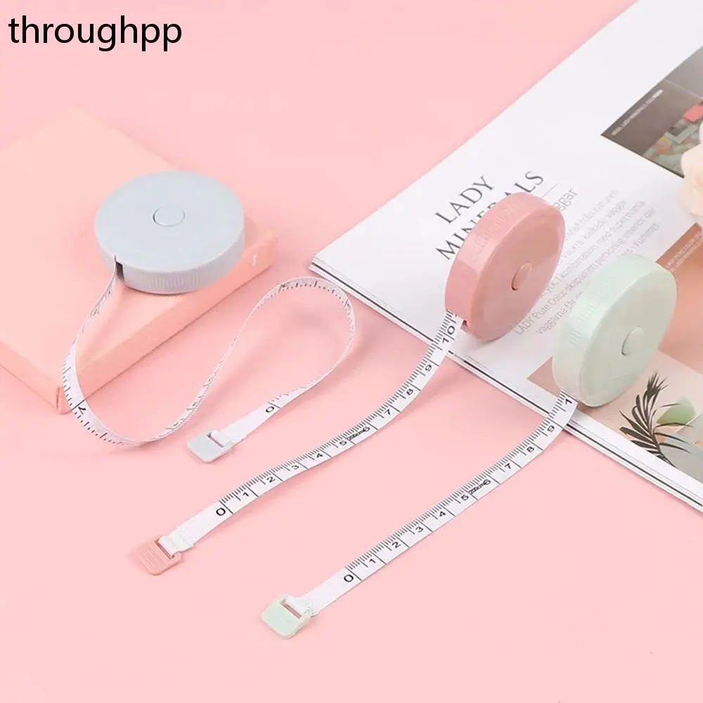 150cm/60" Tape Measuring ruler Measures Portable Retractable Rulers Kids Student Height Centimeter Inch Roll Tapes Office Tool