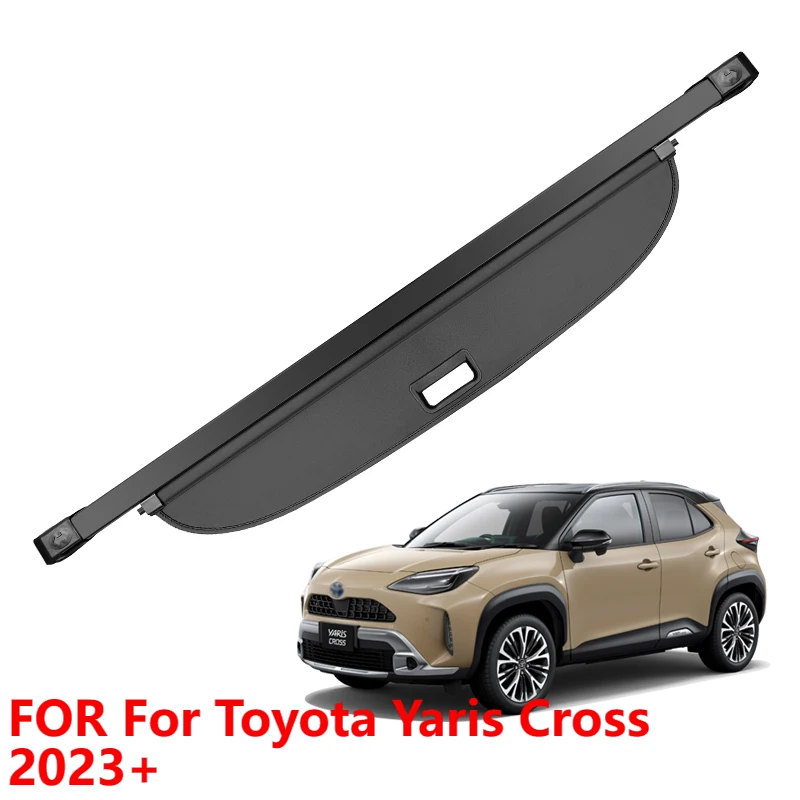 For Toyota Yaris Cross 2023+ Retractable Trunk Cover | Cargo Rack & Privacy Shield Auto Interior Accessory