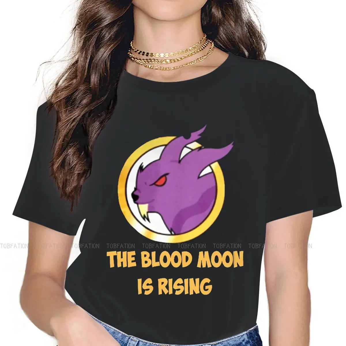 GameThe Blood Moon Is Rising Unique TShirt for Girl Terraria Top Quality New Design Gift Clothes  T Shirt Short Sleeve