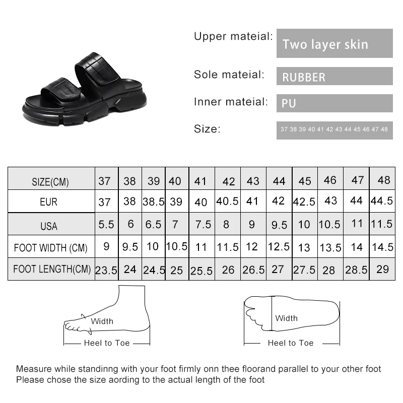 AIYUQI Slippers For Men Summer 2023 New Roman Slippers Men Genuine Leather Wearing Casual Non-slip Beach Shoes Men