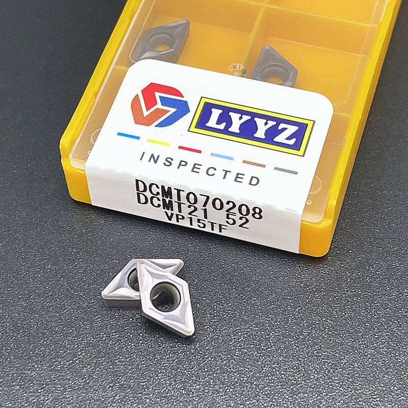 Imagem -06 - Carboneto Insere a Ferramenta de Torneamento Interno Dcmt070204 Dcmt070208 Dcmt11t304 Dcmt11t308 Vp15tf Ue6020 Us735 o