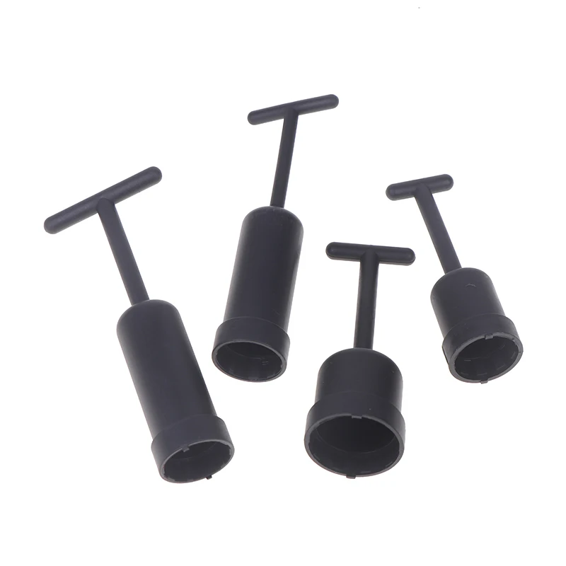 5 PCS G9 Sleeve For Lamp Cap Outer Ring,G9 Socket Ring Removal Tool,Black PVC Plastic Wrench And T-type Fast Dual-use Sleeve