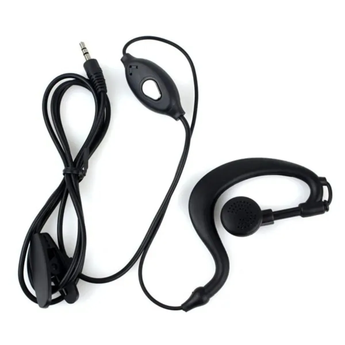 ABBREE 992 Mini Walkie Talkie Earpiece Headset 1-Pin 2.5mm Two Way Radio Headphone With PTT Microphone For RT388 RT628 RT3