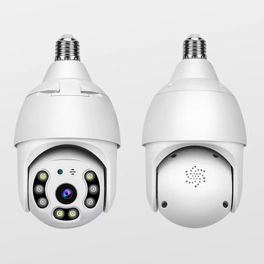 

Light Bulb Camera Surveillance Camera Lamp Wifi Ampoule Webcam Full Color Wireless Indoor Video Security Monitor Home CCTV