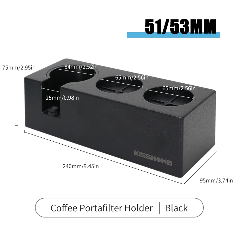 ALIKISSCAFE Kaffee Tamper 30lb Konstantdruck Kalibrierte Doppelfeder 51mm 53mm 58mm Breville Espressomaschine Zubehör Barista Werkzeuge 4