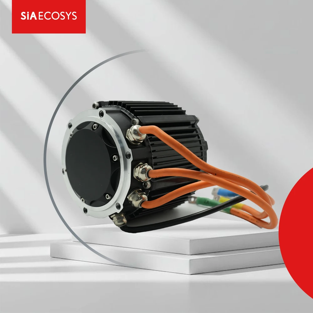 New Motor SiA138 60H 2500W Mid Drive Motor Peak 6000W 60N.m with 428 14T Sprocket High-Power Electric Vehicles DIY Upgrades