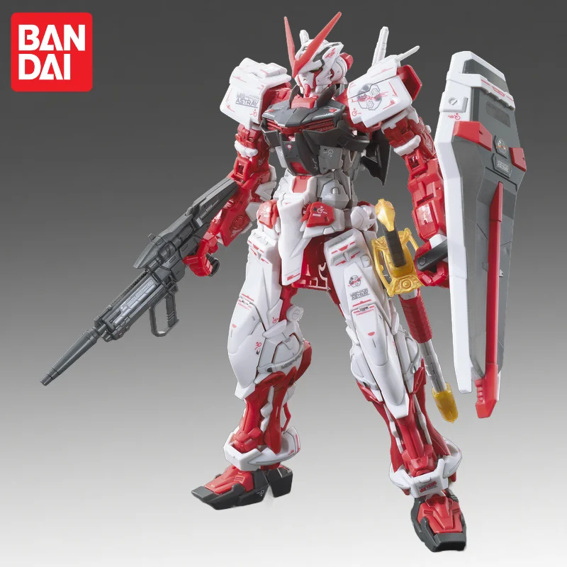 

В наличии: Оригинальная модель Bandai RG 1/144 RG-Gundam Gundam Astray, новая, в коробке, фигурка аниме-персонажа, игрушка-модель