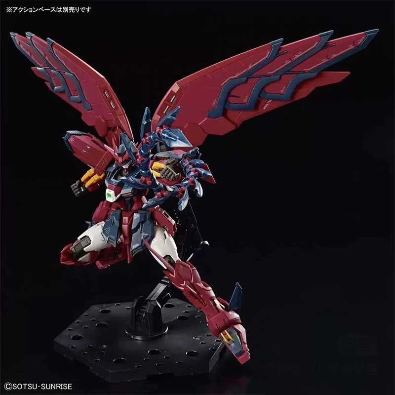 In Stock Bandai Rg Gundam Epyon Action Figure Anime Mobile Suit Gundam Wing Oz-13Ms Assembly Model Boxed Toys Gifts view 4