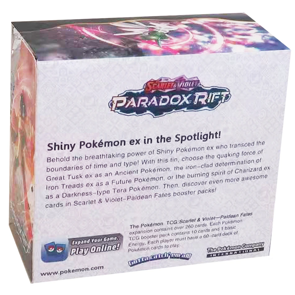 324pcs Pokemon TCG: Sword & Shield-Paradox Rift Booster Display Box (36 Packs) Pokemon Card