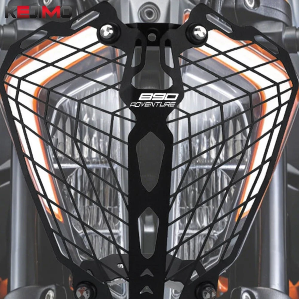 

For KTM 390 ADV 790 Adventure /r/s/R Rally/ 890 Adv 2020 2021 2022 Motorcycle Headlight Guard Head Light Lamp Protector Cover