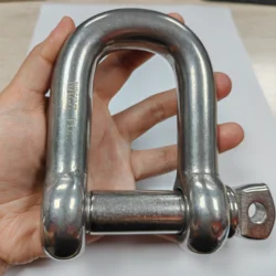 M22 1pcs stainless steel 304 D- dee shackle , High quality antirust shackle , sus304 dee shackle