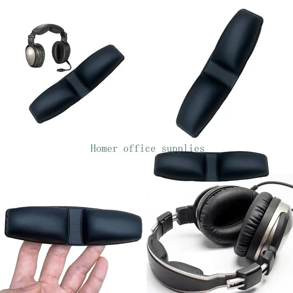 K43B diadema cuero PU, pieza reparación cojín cabeza haz luz para auriculares ANR