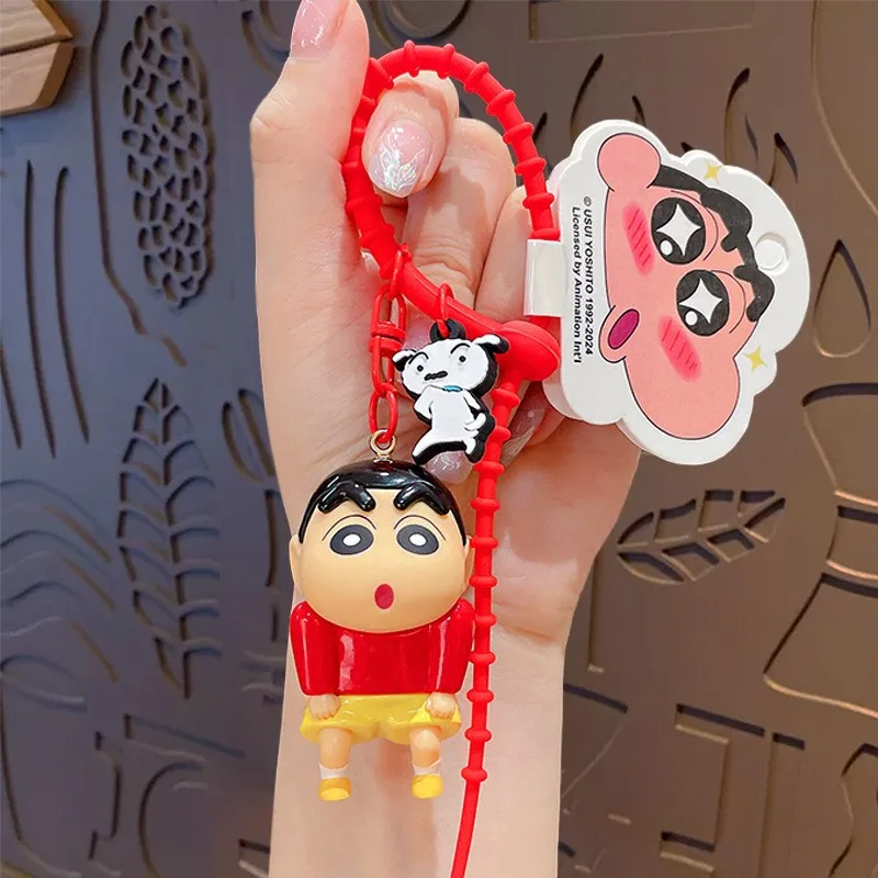 

1PCS dynamic car key chain cute bag doll key chain