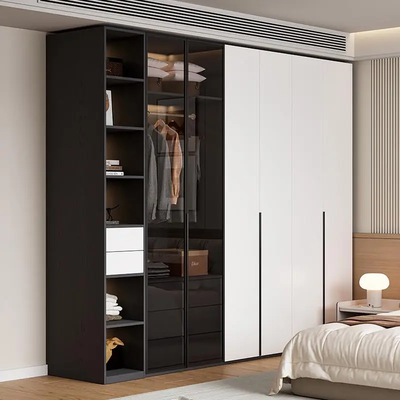 

Partitions Clothes Wardrobe Bedroom Drawers Wooden Display Cube Wardrobe Minimalist Modern Guarda Roupa Lounge Suite Furniture
