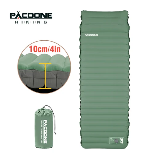 Colchón de aire autoinflable para acampar, almohadilla de dormir ultraligera para exteriores, cama inflable de empalme, tienda de Picnic de playa, cojín de aire