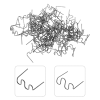 400 Pcs Welding Studs and Wire Patches Accessories Plastic Kit Repairing Tool Staples Car Bumper Stapler