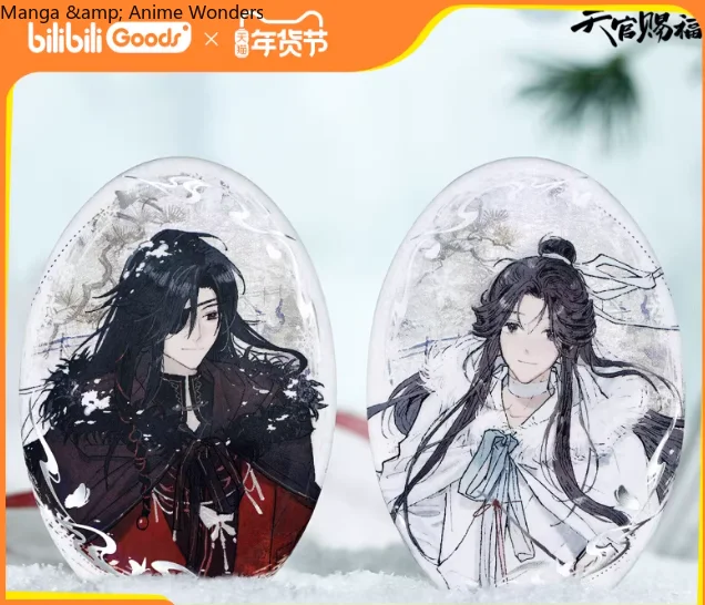 Подарочный аниме-значок TGCF Hua Tian Guan Ci Fu: Серия «Возвращение Ветра и Снега» с Чэн Се Лианем, жестяной значок-брошь, украшение