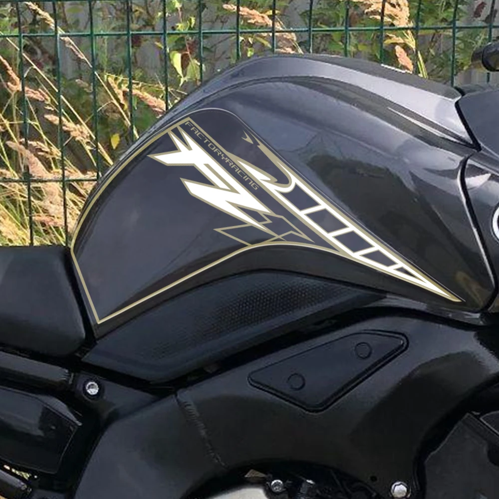 For Yamaha FZ1 Fazer 2006-2016 Motorcycle Accessories Tank Knee Protector 3D Gel Paint Protection Decal Sticker Kit view 5