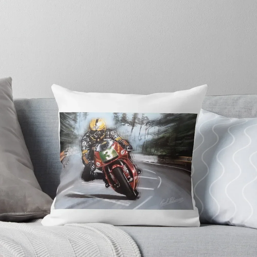 Isle Of Man Manx Tourist Trophy BIKER Throw Pillow Pillow Decor Couch Pillows Pillow