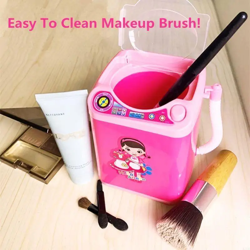

Creative Electric Mini Washing Machine Toy for Children’s Dollhouse Makeup T A2UB