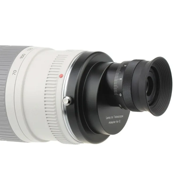 Lens To Telescope Adapter DIY DSLR Camera Lens Fourth Generation Lens Endoscope Converter