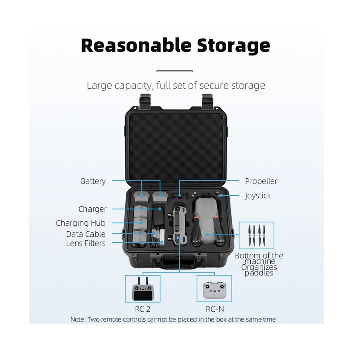 Взрывозащищенный чехол для Air 3, портативный ручной взрывозащищенный ящик для Air 3, аксессуары, чехол для хранения