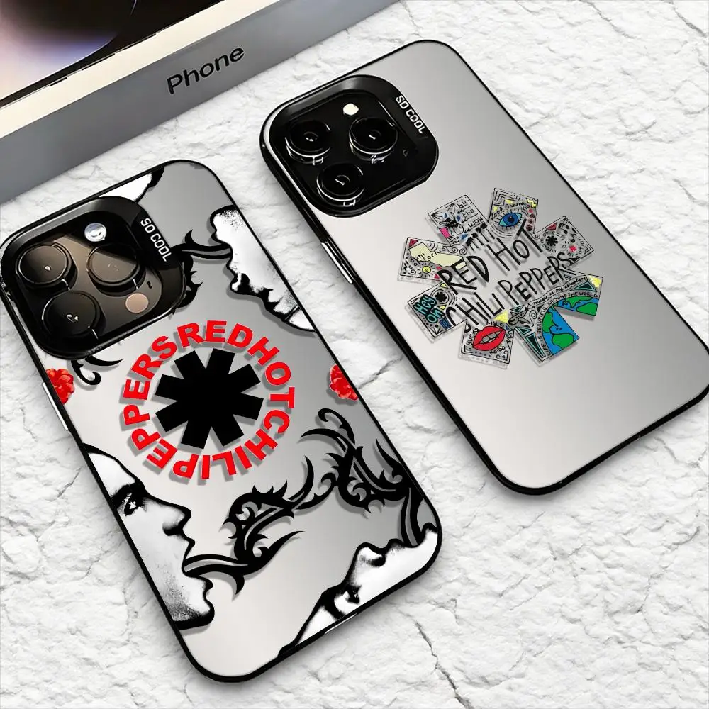 R-Red Hot C-Chili Peppers Band Phone Case for Samsung Galaxy A17 A07 A16 A06 A35 A55 A25 A05S A15 A24 A26 A04 4G 5G Matte Cover