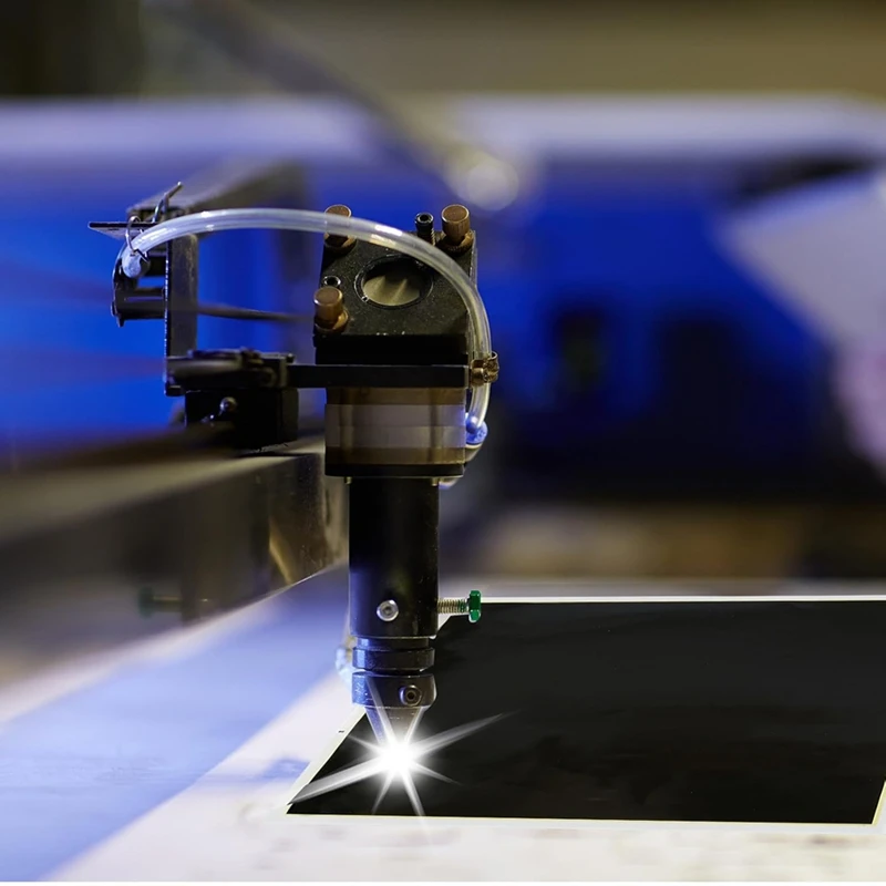 AS94-6 pezzi di carta Lasertest, carta per incisione laser, carta per messa a fuoco, materiale per incisione laser adatto per vetro ceramico