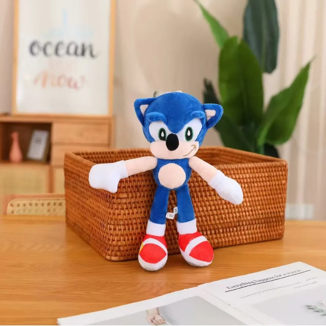 Novo supersônico mouse cauda sombra dos desenhos animados brinquedo de pelúcia macio super sonic talsnak ouriço amy jogo boneca decoração brinquedo meninos e meninas