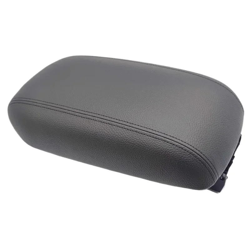 Genuine Black Leather Material Central Armrest Box Cover For KIA Sorento 2010 2011 2012 2013