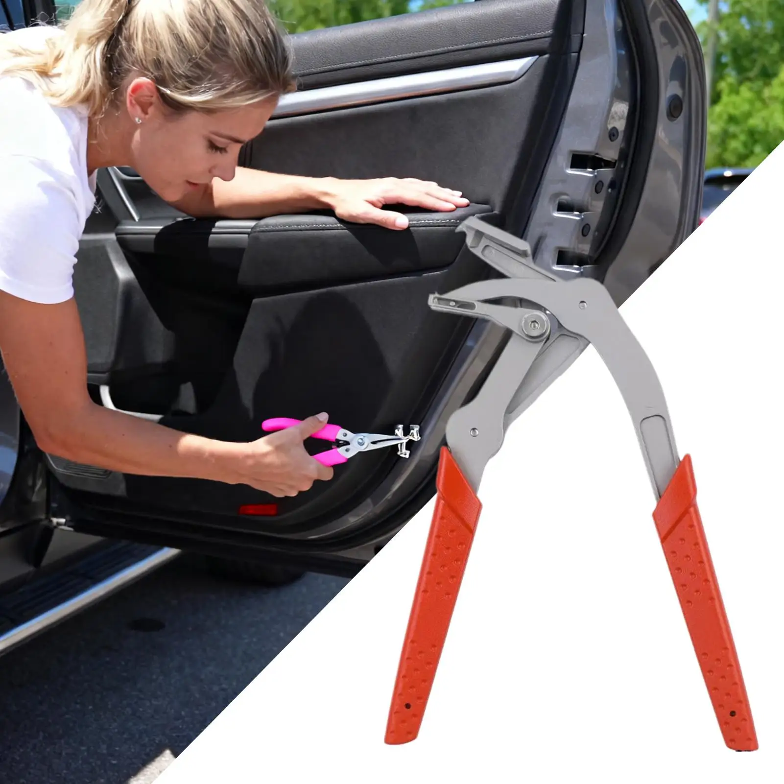 

Automotive Panel Clip Removal Pliers Anti-Slip Grip Car Interior Trim Clip Pliers Auto Trim Puller Fastener For auto repair tool