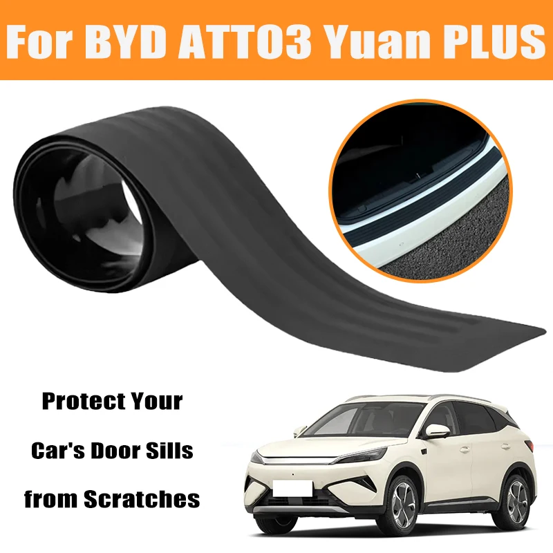 

Universal Anti-scratch Car Trunk Door Sill Plate Protector For BYD Atto 3 Dolphin Tang DM Song PLUS Han EV F3 E6