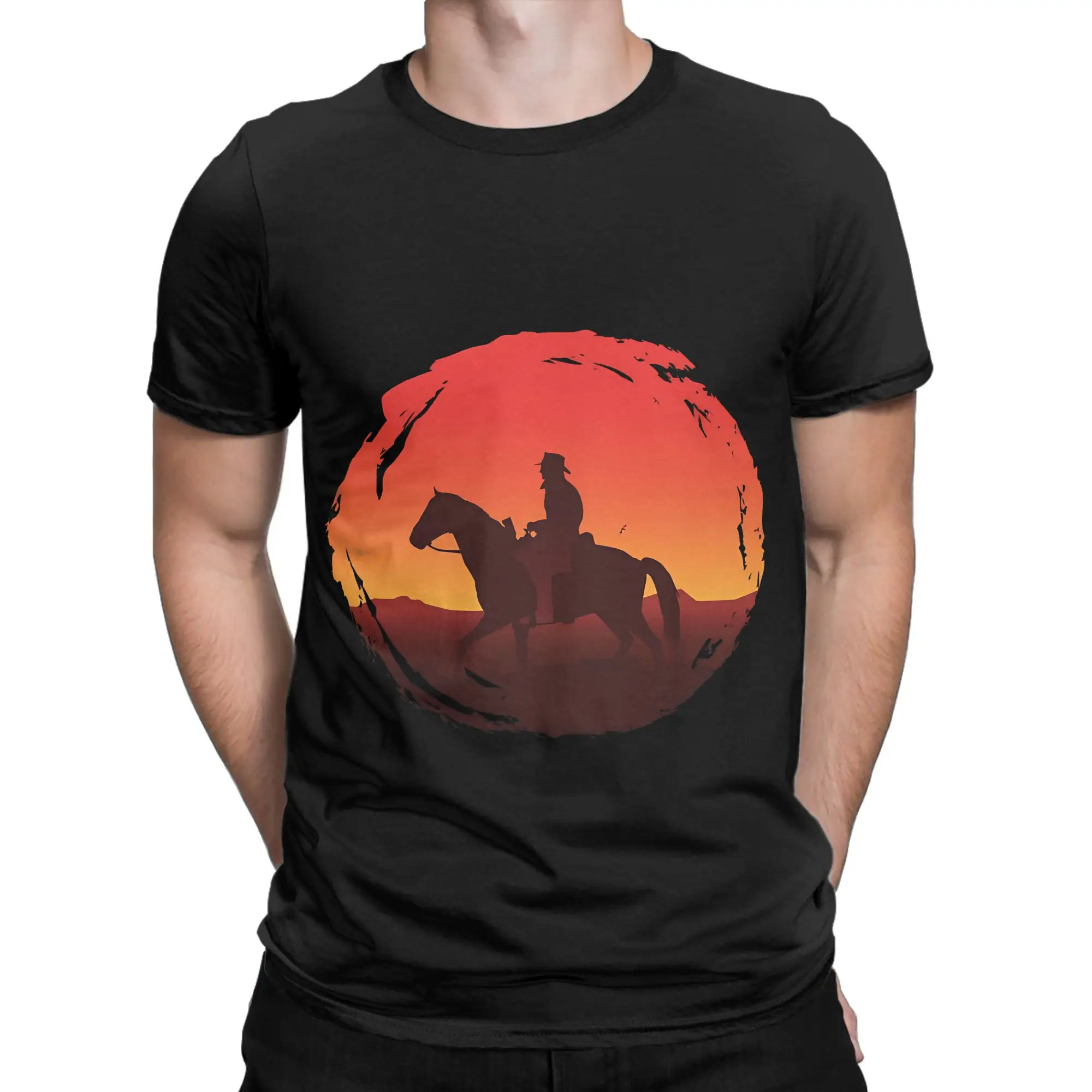 Arthur Morgan Funny 100% Cotton T-Shirt Red Dead Redemption Tops Tees For Men