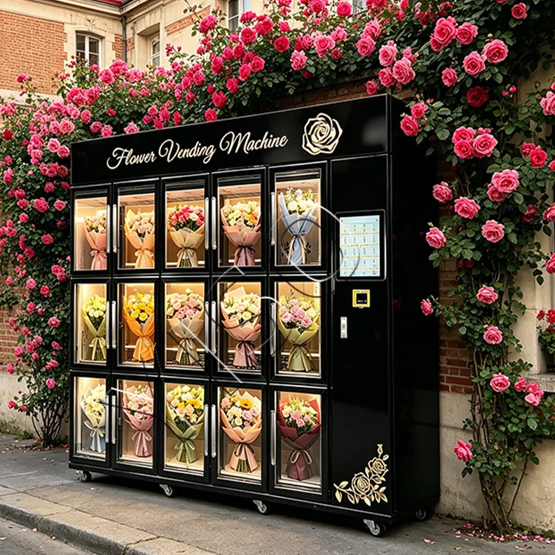 Factory Price Flower Vending Machine China Commercial Smart Multifunctional Flower Vending Machine Fresh Flower Vending Machine
