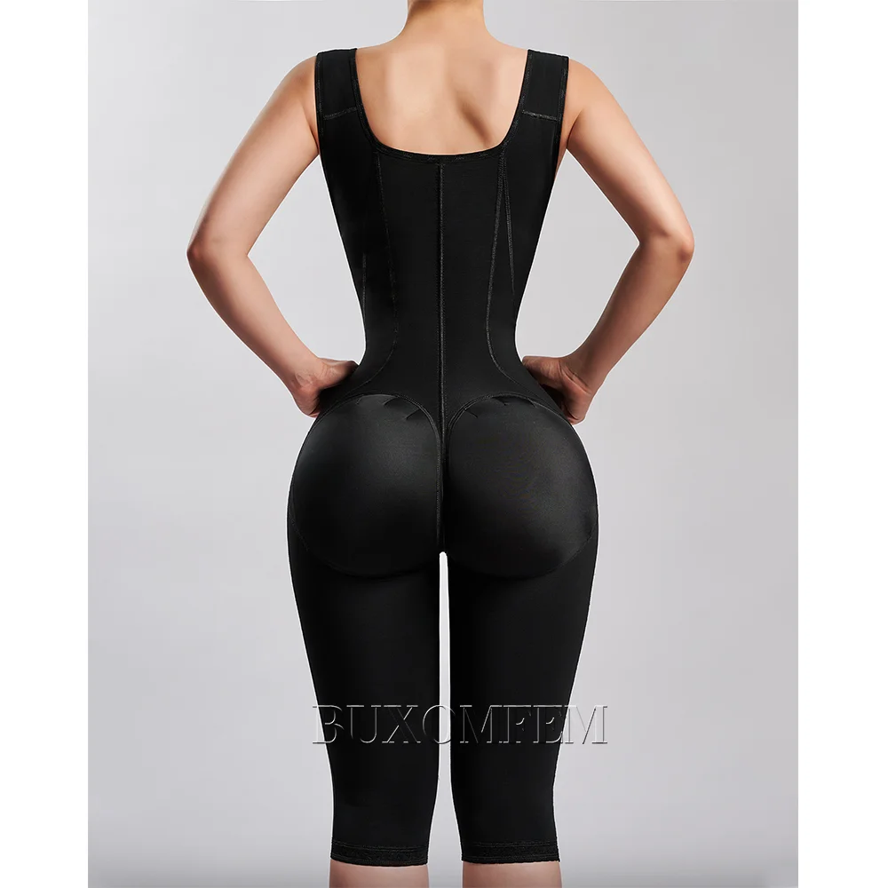 Open-Chest Shaped Up Seamless Full Body Shaper for Women Stretchy Comfortable Tummy Control Shapers Soft Butt Lifter Shaper 2024