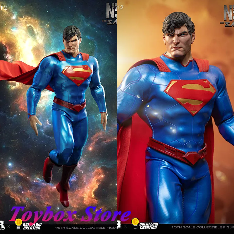 

SSR Toys N52 SSC-012 1/6 Savior Super Man Action Figure DC Series Super Hero Delicate Movable 12" Full Set Male Soldier Model