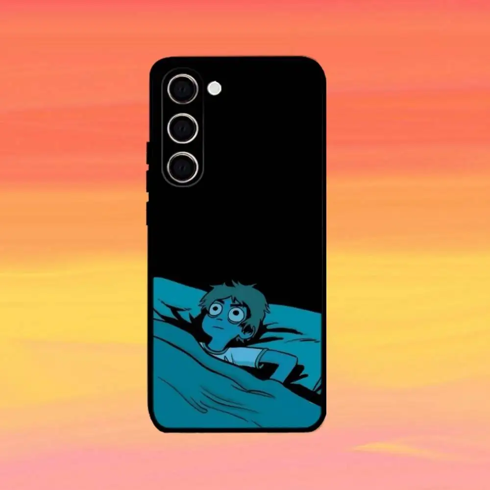 حافظة لهاتف سامسونج جالاكسي A73، A72، A71، A70، A53، A52، A51، أخرى غطاء أسود ناعم