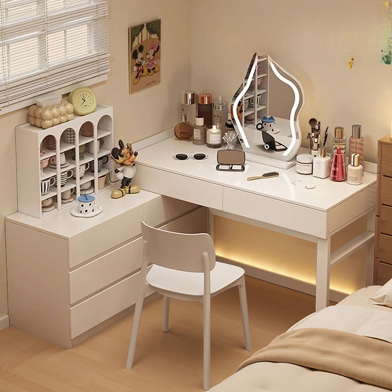 

Corner Pretty Dressing table simple modern bedroom dressing table desk Interior nordic tocador para dormitorio makeup furniture